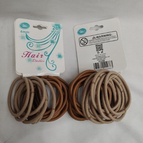 Hair Ties - Natural (240pcs)