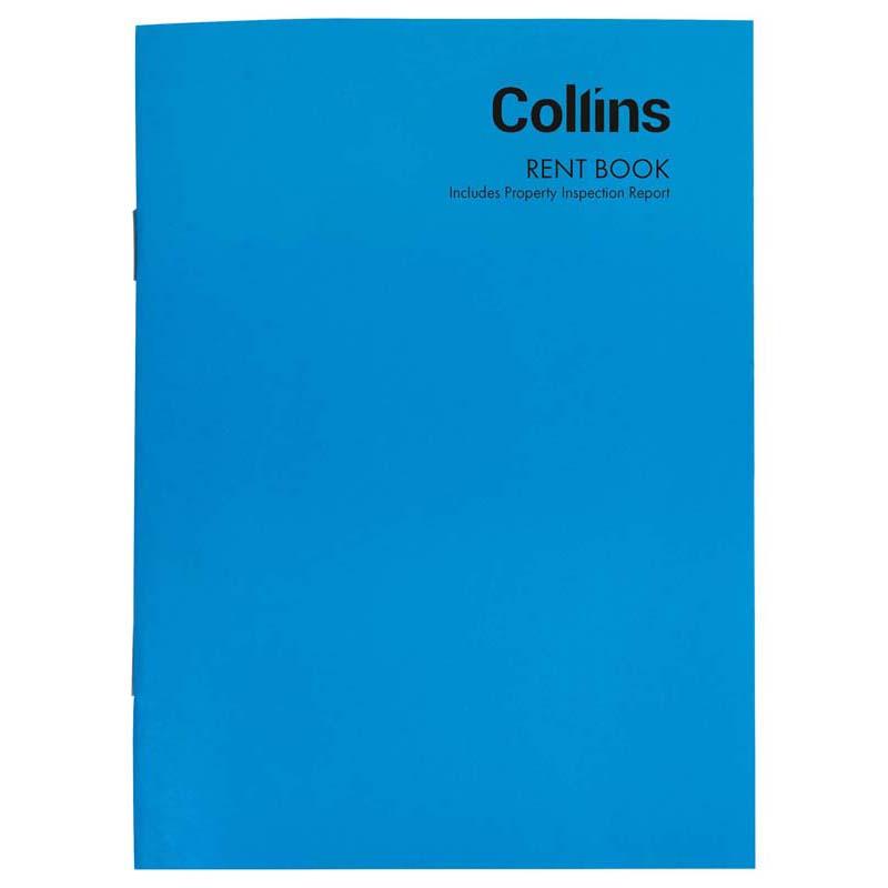 Collins Rent Book 12 Leaf 102x148mm