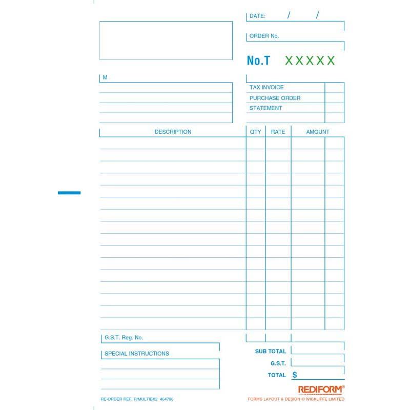 Rediform Book Multipurpose Duplicate 50 Leaf