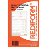 Rediform Book Invoice Statement Delivery Duplicate 50 Leaf