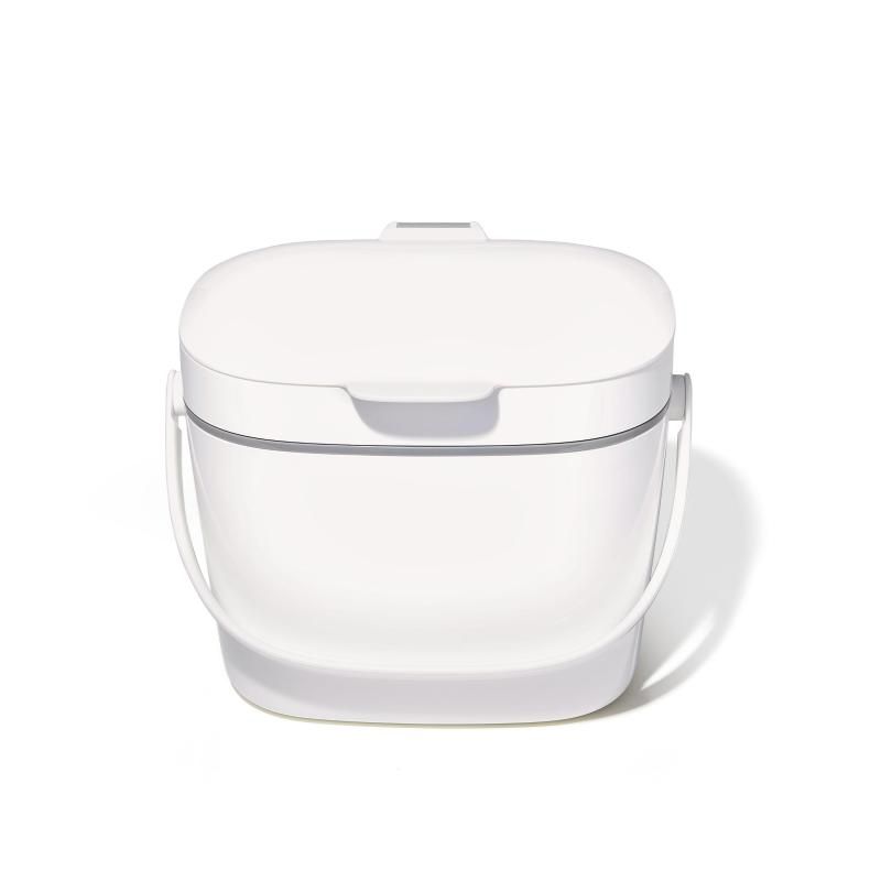 OXO Good Grips Easy-Clean Compost Bin | White