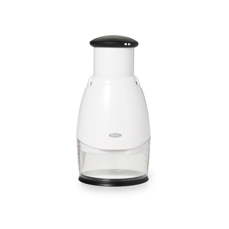 OXO - Chopper - Stainless Steel / White