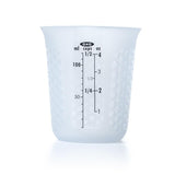 OXO Good Grips Mini Squeeze & Pour Silicone Measuring Cup With Stay-Cool Pattern