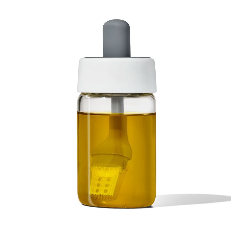 OXO - Silicone Cooktop Brush & Bottle Set