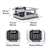 OXO Good Grips Over-The-Sink Aluminium Dish Rack