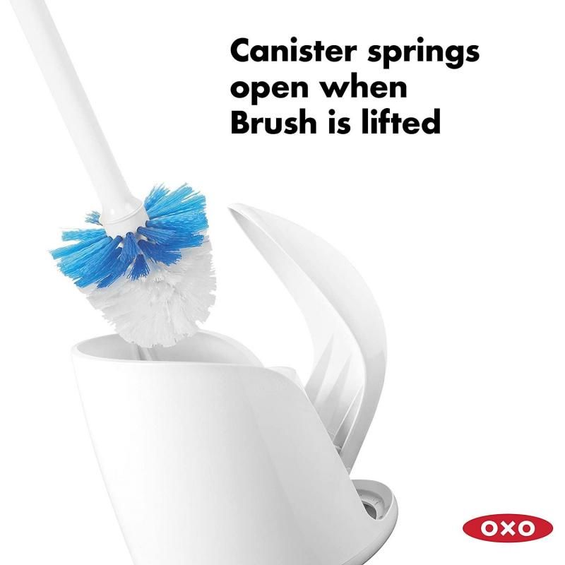 OXO Good Grips Compact Toilet Brush & Canister