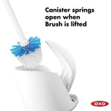 OXO Good Grips Compact Toilet Brush & Canister