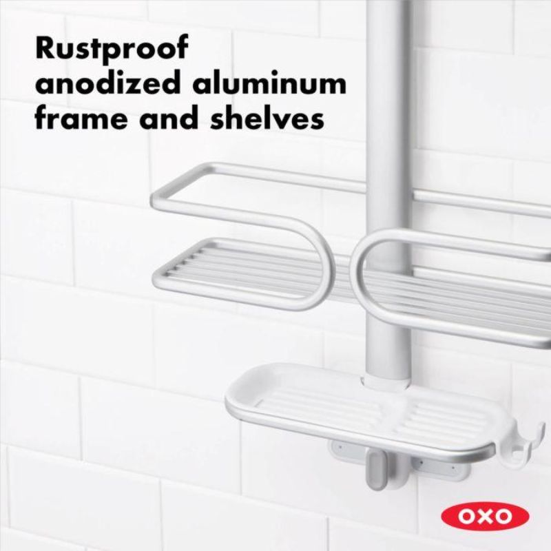 OXO Good Grips 3 Tier Aluminium Shower Caddy