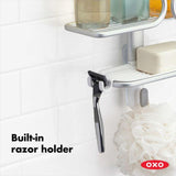 OXO Good Grips 3 Tier Aluminium Shower Caddy