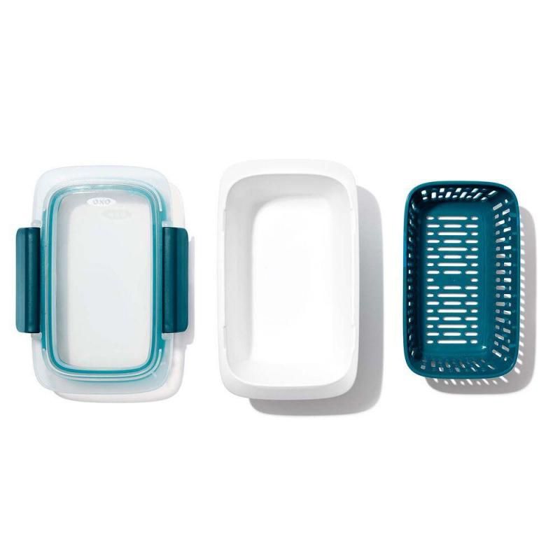 OXO Good Grips Prep & Go Container With Colander | 0.4L