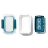 OXO Good Grips Prep & Go Container With Colander | 0.4L