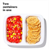 OXO Good Grips Prep & Go Divided Container | 0.4L