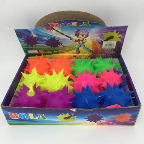 Puff Ball With Handle - Assorted (12PCS/BOX)