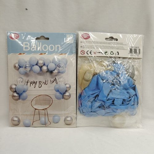 Balloon Garland - Blue 50pcs (6 Packs)