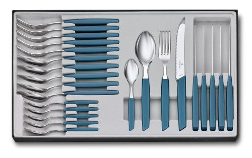 Cutlery Set - Victorinox Swiss Modern Cornflower (24pcs)