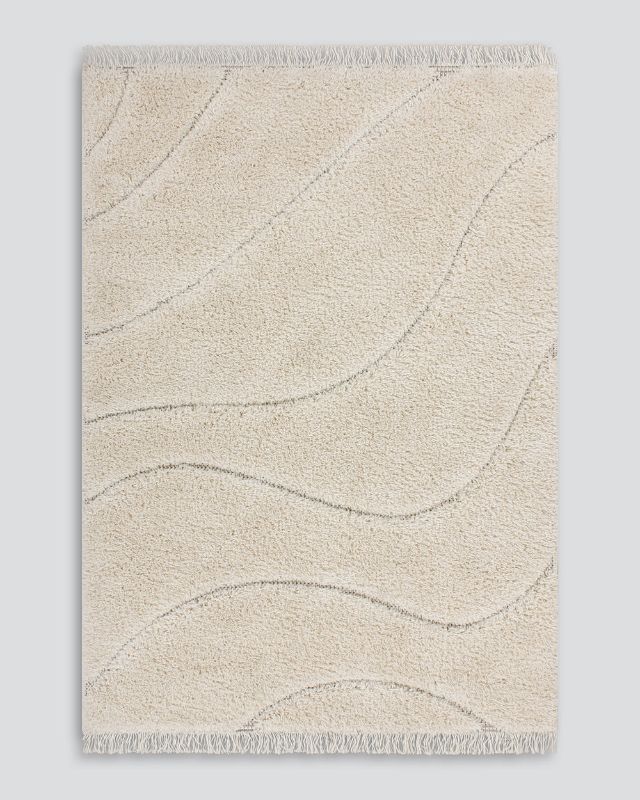 Intrepid Josie Floor Rug - Ivory 200x290cm - OLLO
