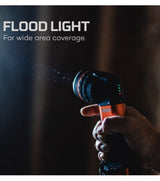 Rechargeable Spotlight - Nebo Master Series SL25 (Black/Orange)