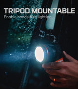 Rechargeable Spotlight - Nebo Master Series SL25 (Black/Orange)