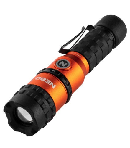 Rechargeable Torch - Nebo Master Series FL750 (Black/Orange)