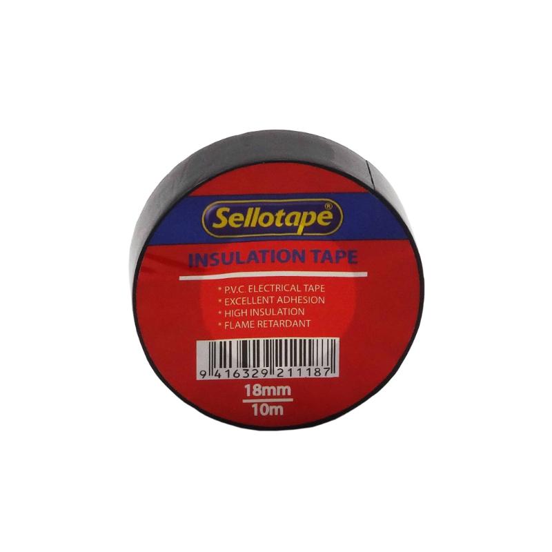 Sellotape 1711B Insulation Black 18mmx10m