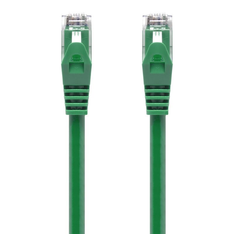 Alogic 15m Green CAT6 Ethernet Cable - High-Speed 10Gbps Network Connectivity for Home/Office