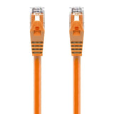 Alogic CAT6 Network Cable 0.5m - High Speed Orange RJ45 Ethernet Cable for Streaming & Gaming