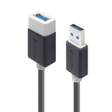 Alogic USB 3.0 Type A Male to Female Extension Cable - 2m for High-Speed Data Transfer