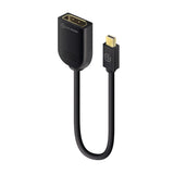 Alogic 15cm Mini DisplayPort to DisplayPort Adapter - 4K 60Hz Male to Female Connector