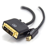 Alogic Mini DisplayPort to DVI-D cable for 1920x1200 resolution, ensures durable and vibrant connectivity for devices.