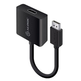 Alogic 20cm DisplayPort 1.2 to HDMI 4K Adapter - Male to Female 60Hz High-Quality Connector