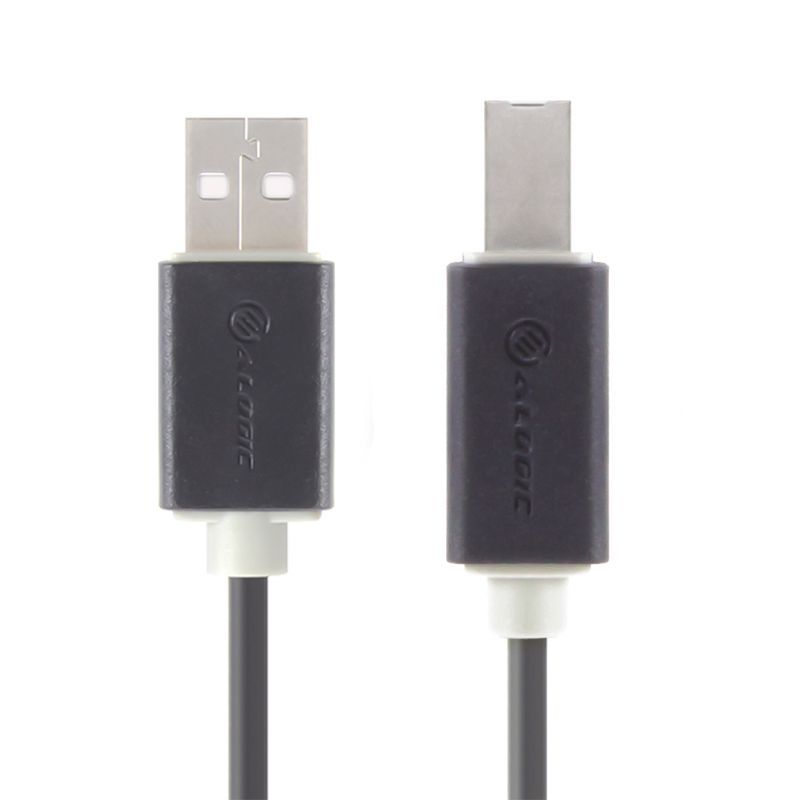 Alogic USB 2.0 Type A to Type B Male to Male Cable - High-Speed Data Transfer 480 Mbps