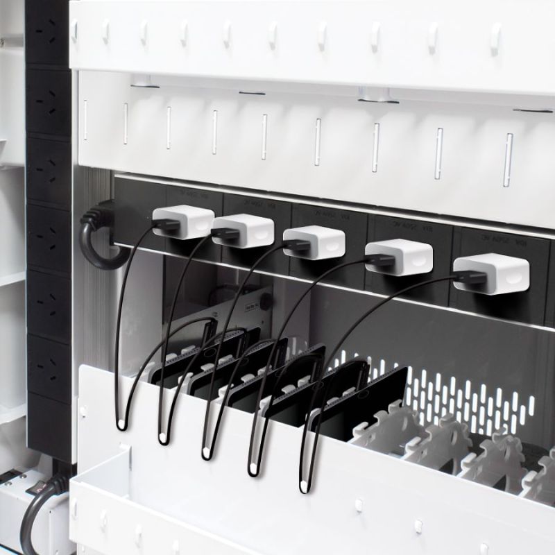 Alogic Smartbox 24 Bay Charging Trolley for Notebooks, Chromebooks, and Tablets - Secure Storage & Efficient Charging