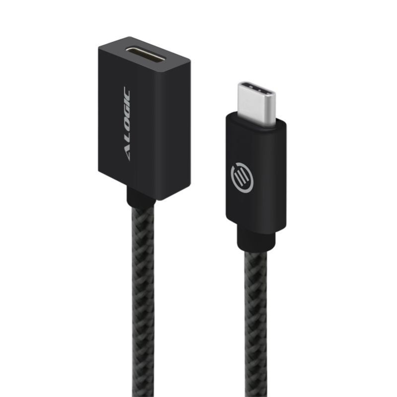 Alogic USB-C Extension Cable - USB 3.1 Male to Female - 10Gbps Data Transfer, 4K Video Support