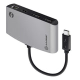 Alogic ThunderBolt 3 Dual DisplayPort Portable Docking Station - Dual 4K Display Connectivity