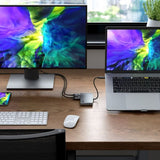 Alogic ThunderBolt 3 Dual DisplayPort Portable Docking Station - Dual 4K Display Connectivity