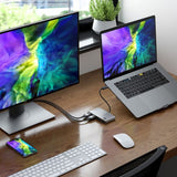 Alogic ThunderBolt 3 Dual DisplayPort Portable Docking Station - Dual 4K Display Connectivity