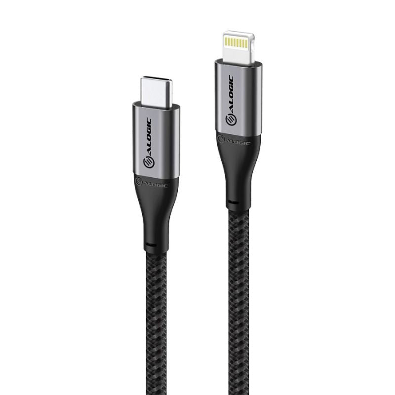 Alogic SUPER Ultra USB-C to Lightning Cable - 1.5m, Fast Charging & Data Transfer, Durable Design