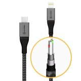 Alogic SUPER Ultra USB-C to Lightning Cable - 1.5m, Fast Charging & Data Transfer, Durable Design