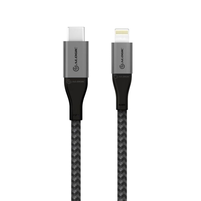 Alogic SUPER Ultra USB-C to Lightning Cable - 1.5m, Fast Charging & Data Transfer, Durable Design