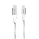 Alogic SUPER Ultra 1.5m USB-C to Lightning Cable - Fast Charging for iPhone & iPad - Silver