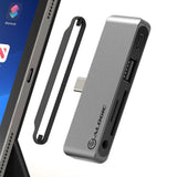 Alogic 5-in-1 USB-C Hub with Card Reader, Power Delivery, and USB-A Ports for Ultimate Connectivity