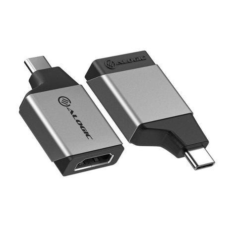 Alogic Ultra MINI USB-C to HDMI Adapter, compact 4K 60Hz video converter for seamless presentations and streaming.