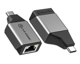 Alogic Ultra Mini USB-C to RJ45 Gigabit Ethernet Adapter - High-Speed Connectivity for Travel