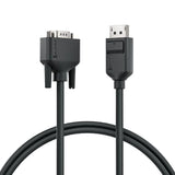 Alogic Elements Series DisplayPort to VGA Cable – Male to Male, 2m, High Resolution 1920x1200