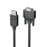Alogic Elements Series DisplayPort to VGA Cable – Male to Male, 2m, High Resolution 1920x1200