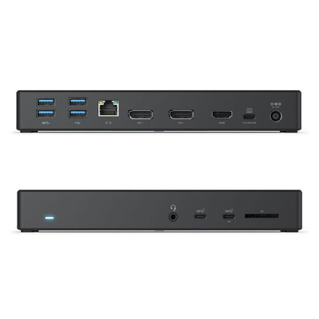 Alogic USB-C Triple Display Docking Station MA3 enabling triple display setup with 4K resolution and 100W power delivery.