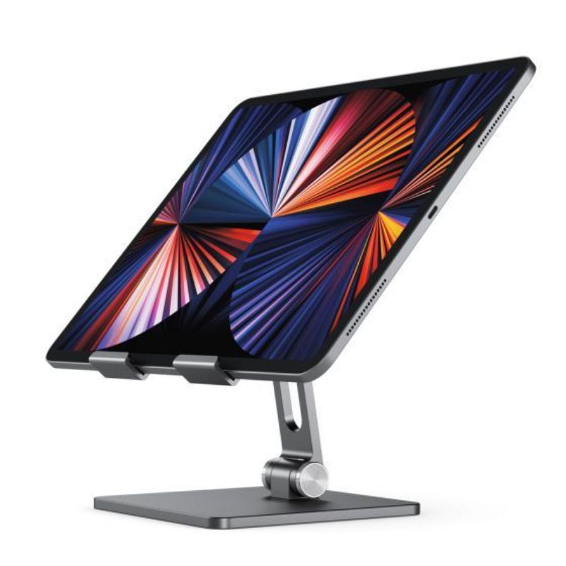 Alogic Edge Adjustable Tablet Stand - Lightweight, Portable, and Stylish Tablet Holder for Home and Office