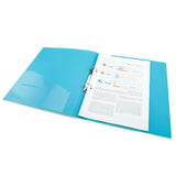 Rapesco Germ-Savvy Antibacterial A4 PP Ring Binder 2/25 Aqua