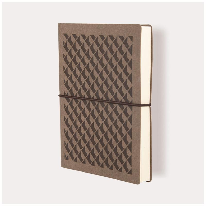 Ciak Vogue 12 x 17 cm Lined Notebook Coffee 3D