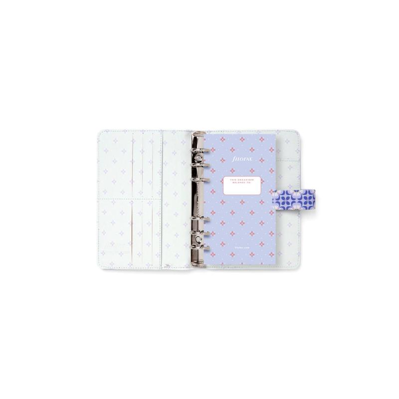 Filofax Organiser Mediterranean Personal Blue